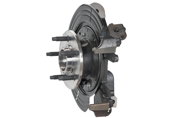 Complete knuckle assembly